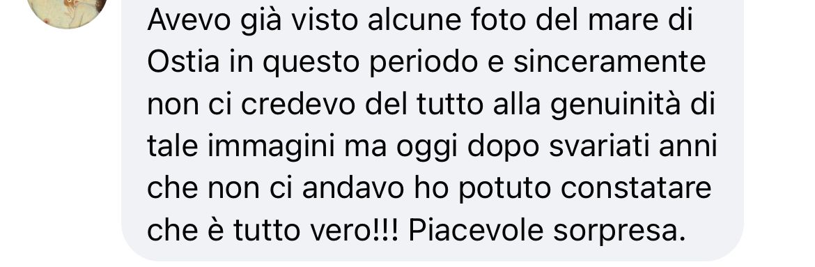 Dacci oggi il nostro mare quotidiano